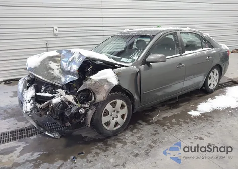 2009 Hyundai Sonata Gls z USA, uszkodzony, nr VIN 5NPET46C89H424791